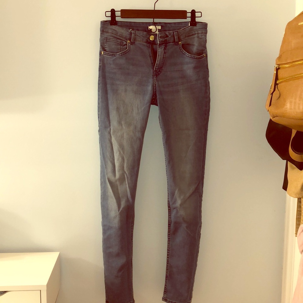 Light blue jeans